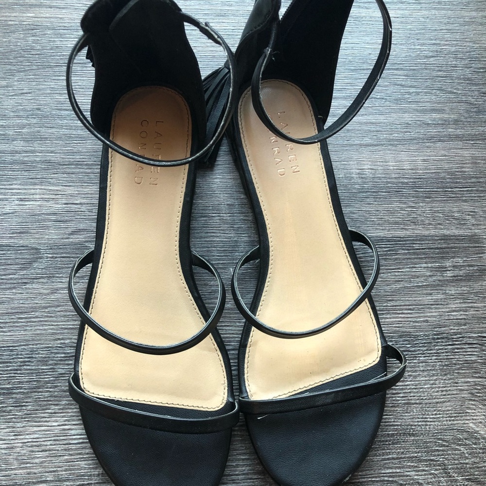 Black Lauren Conrad Sandals